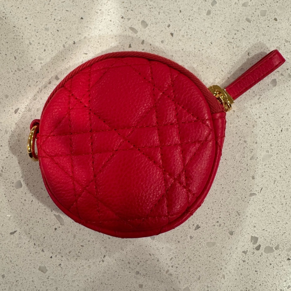 Dior Caro coin purse Cannage quilted - Picture 2 of 4